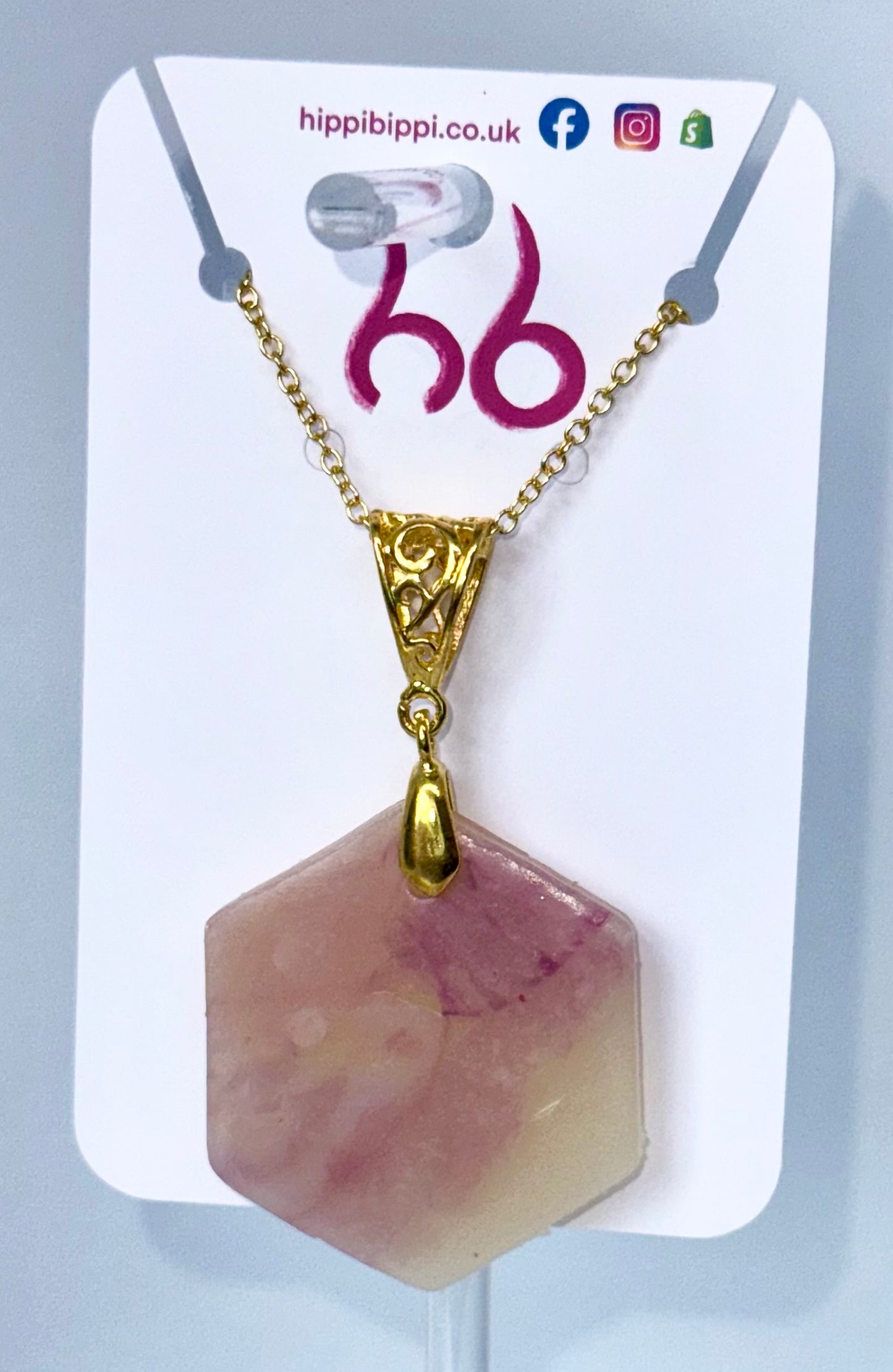 Honey Amethyst Hex II