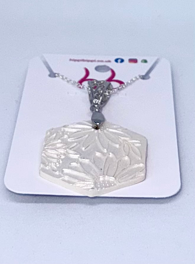 Bloom Hex Pendant