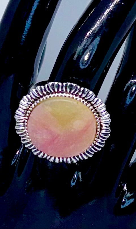 Clay Amethyst Ring