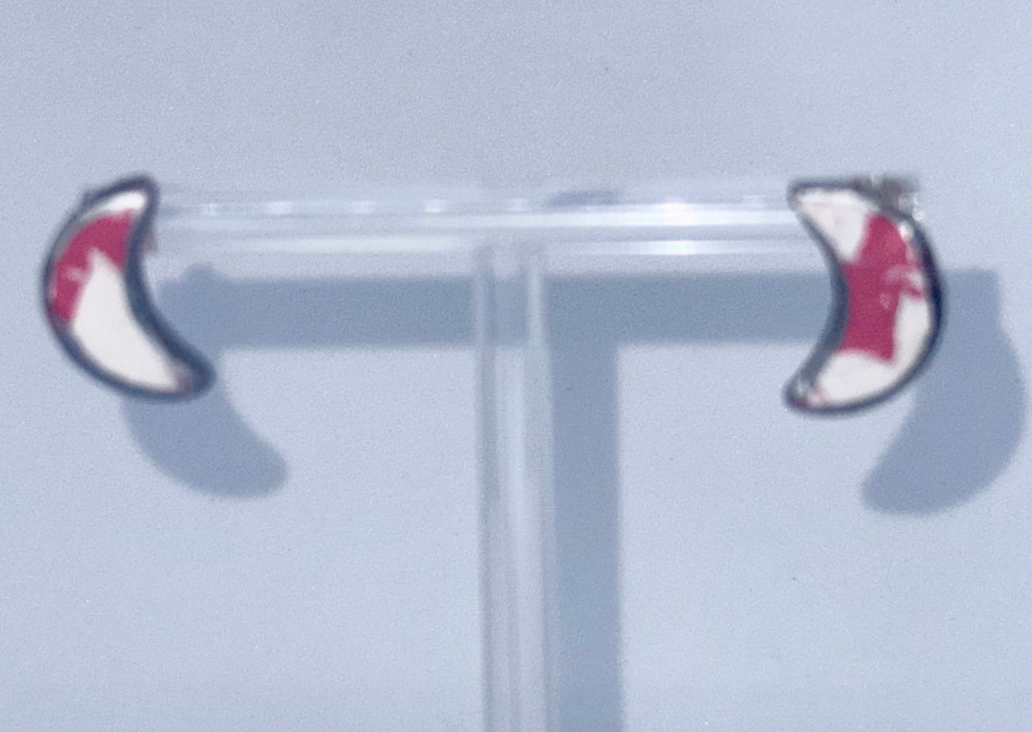 Candy Crescent Studs