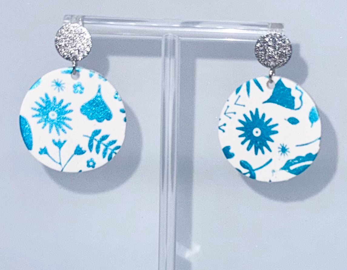 Frosted Bloom Studs