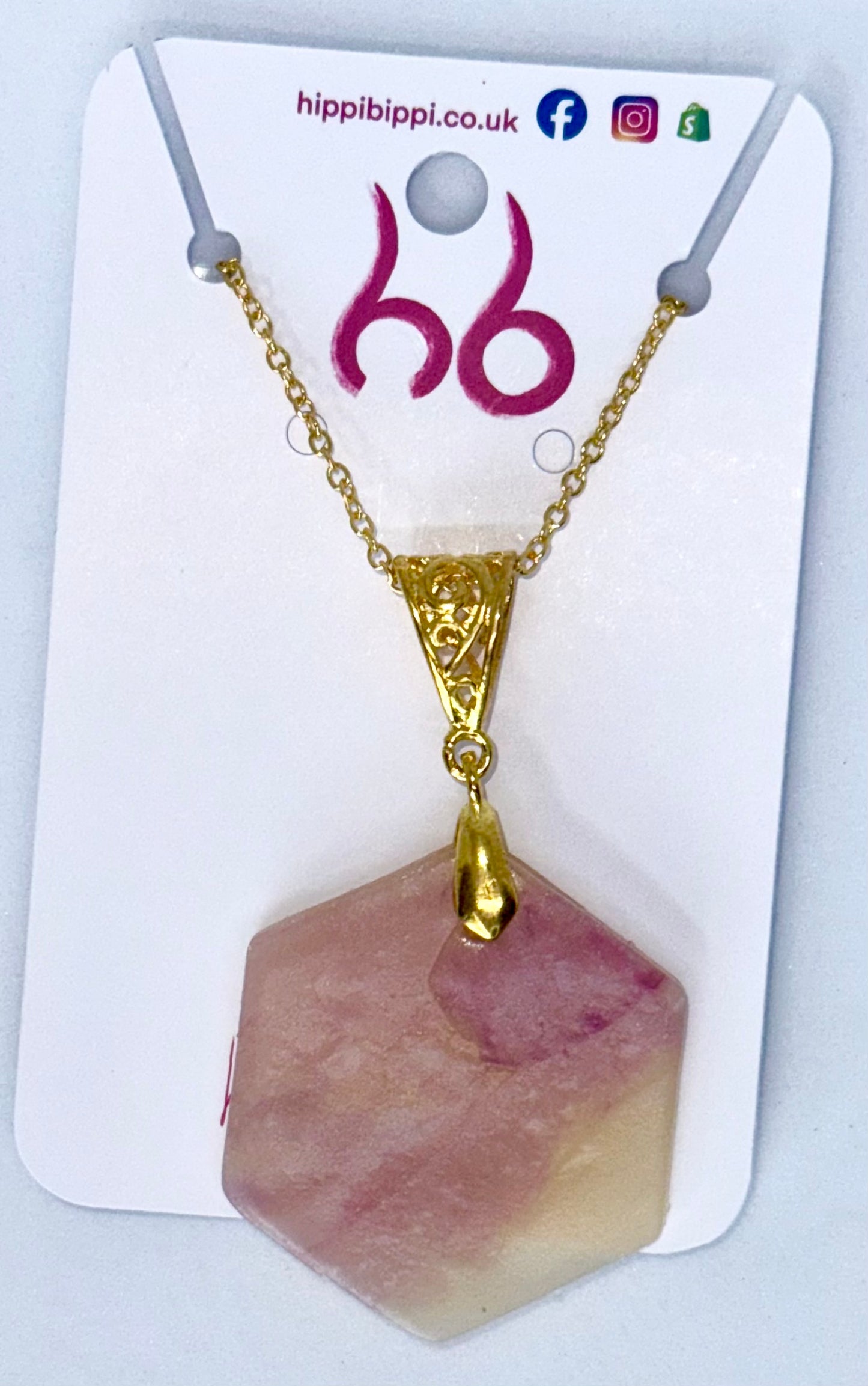 Honey Amethyst Hex II