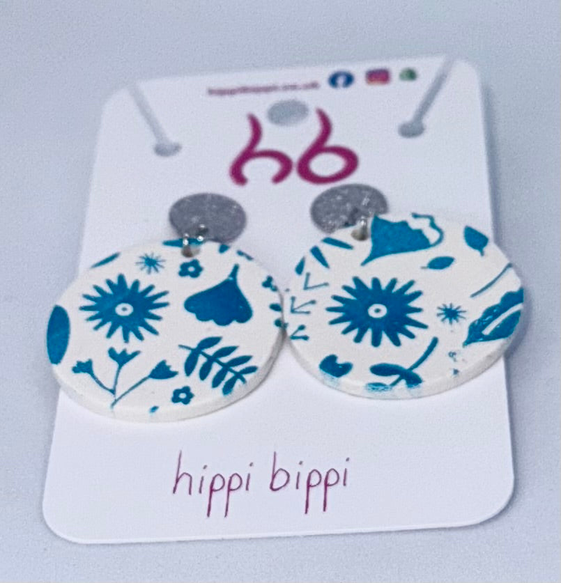 Frosted Bloom Studs