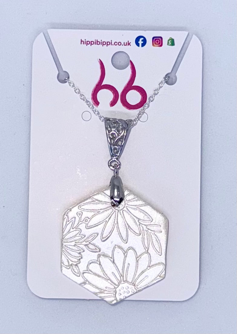 Bloom Hex Pendant