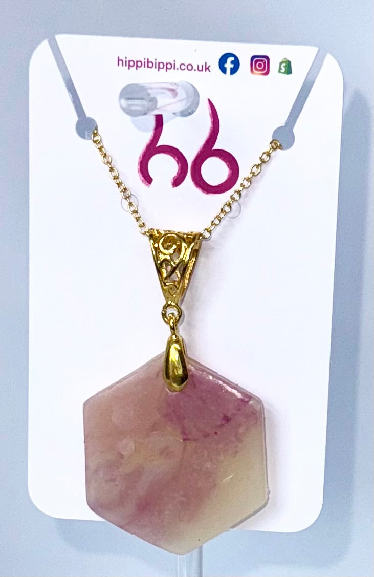 Honey Amethyst Hex II