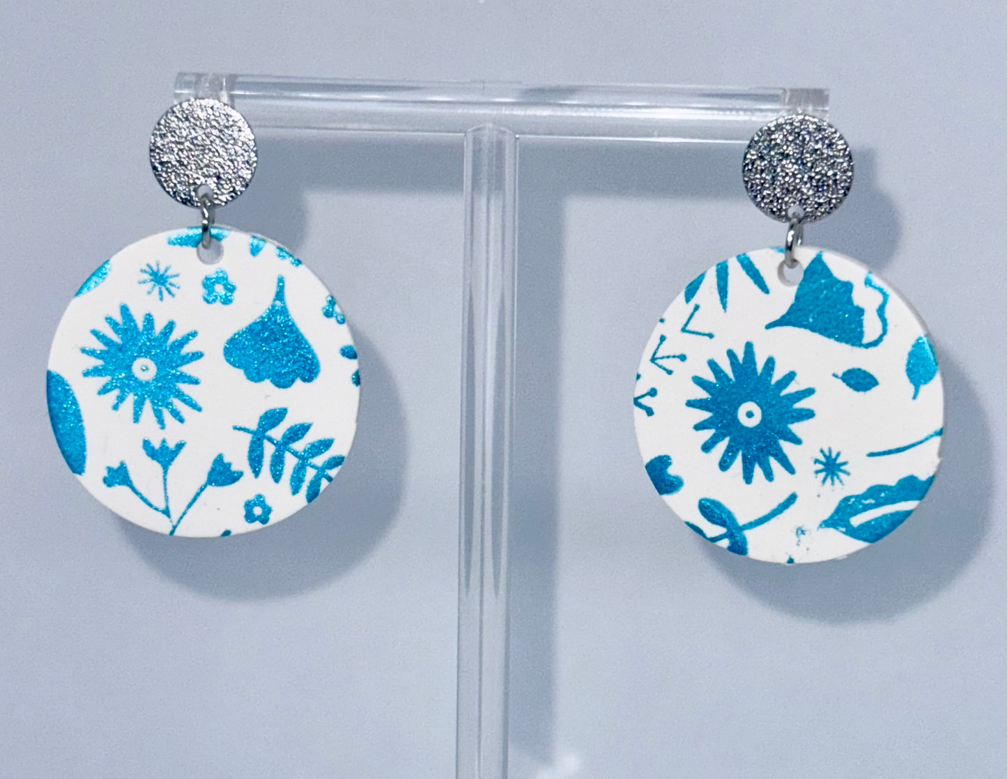 Frosted Bloom Studs