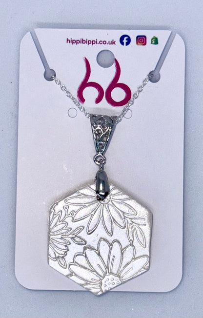 Bloom Hex Pendant