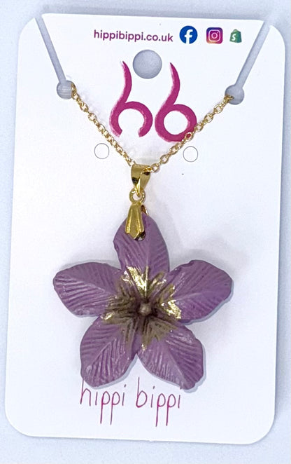 Orchid Whisper Pendant