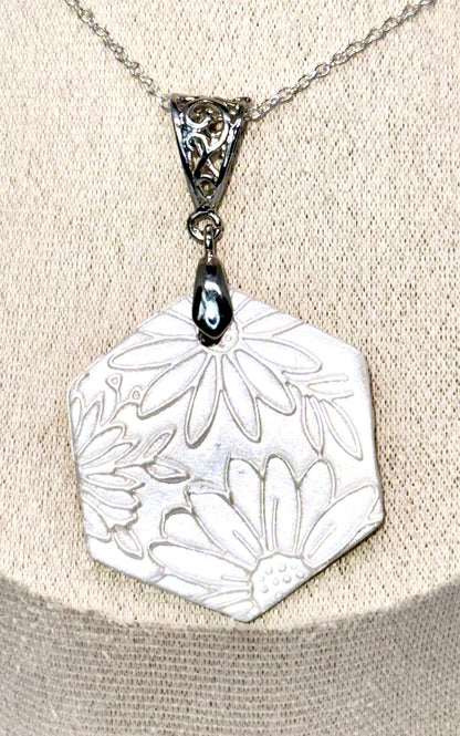 Bloom Hex Pendant
