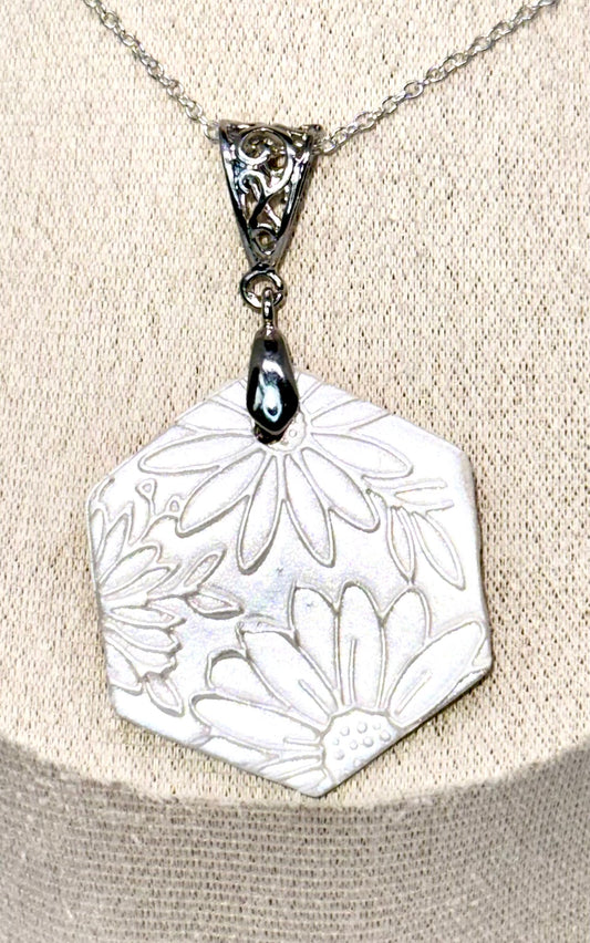 Bloom Hex Pendant