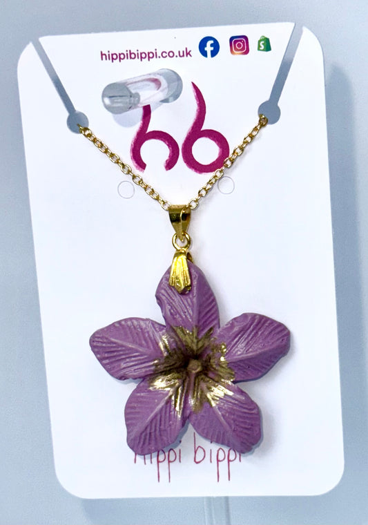 Orchid Whisper Pendant