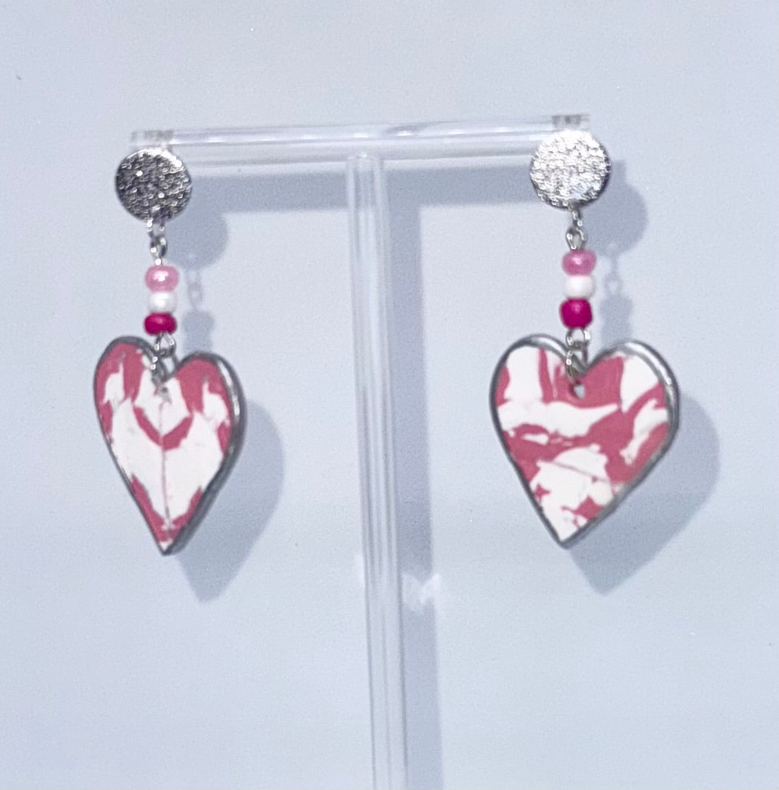 Candy Hearts Dangle Earrings