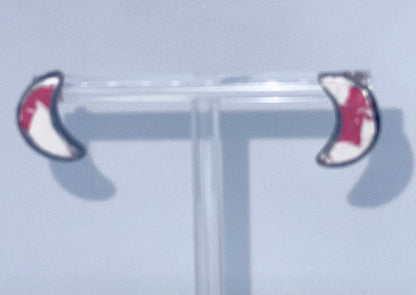 Candy Crescent Studs