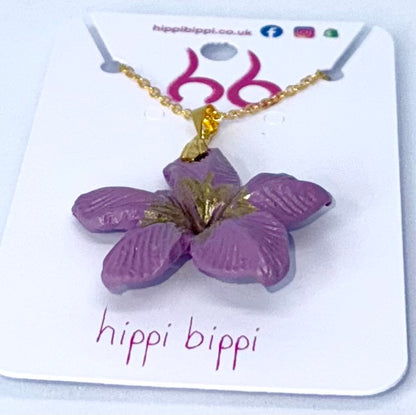 Orchid Whisper Pendant