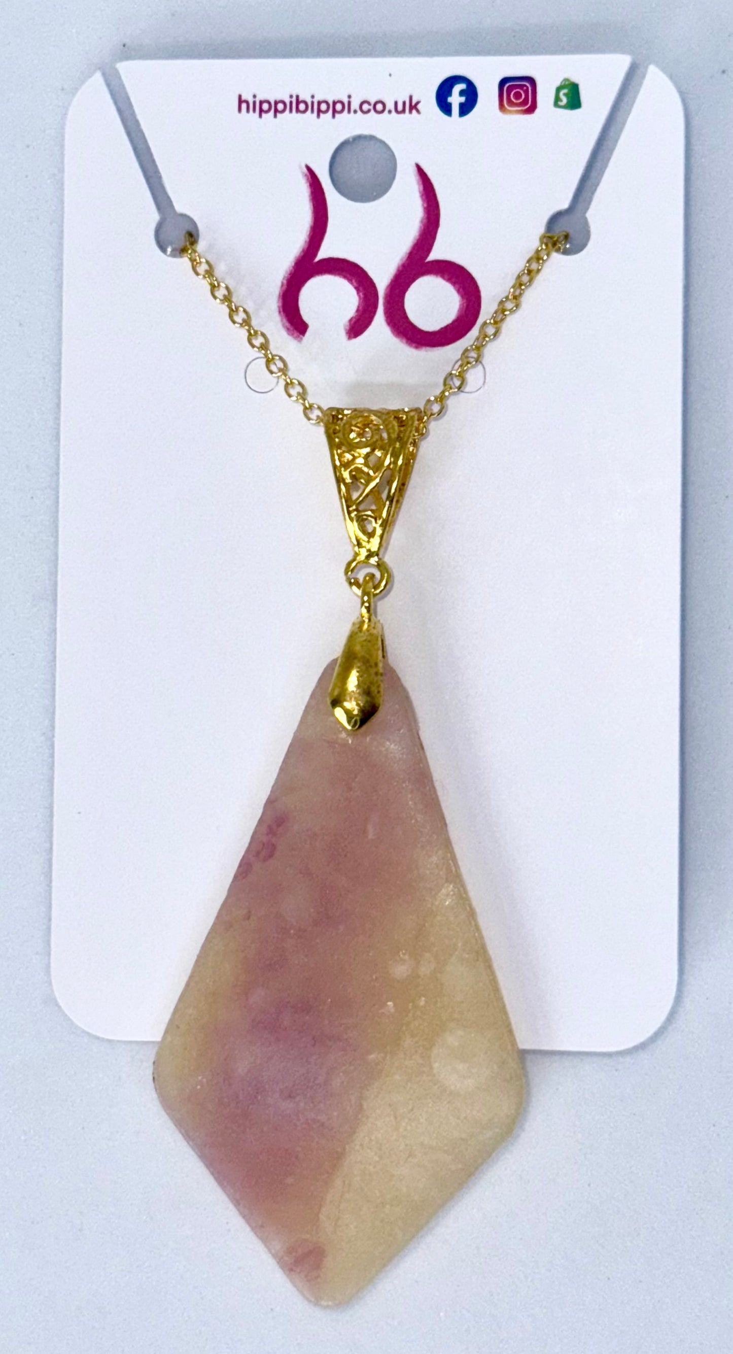 Purple  Drift Pendant