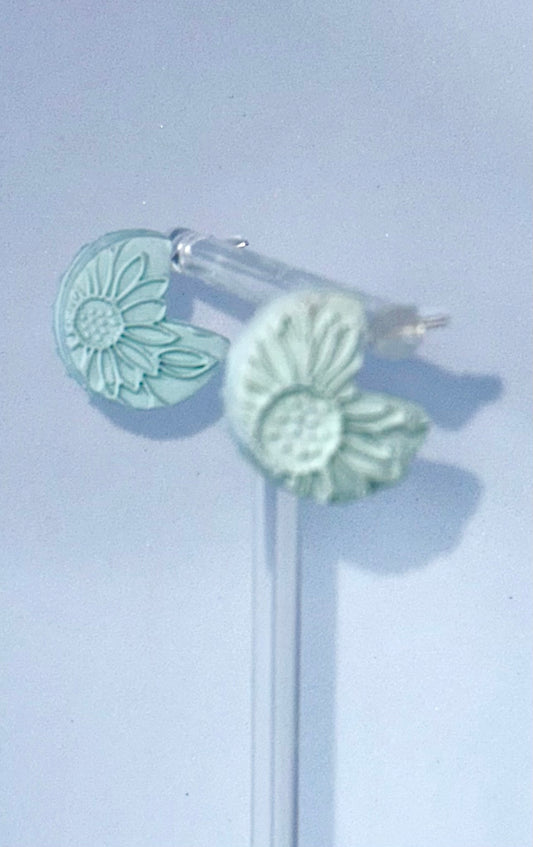 Daisy Curl Hoops