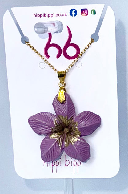 Orchid Whisper Pendant