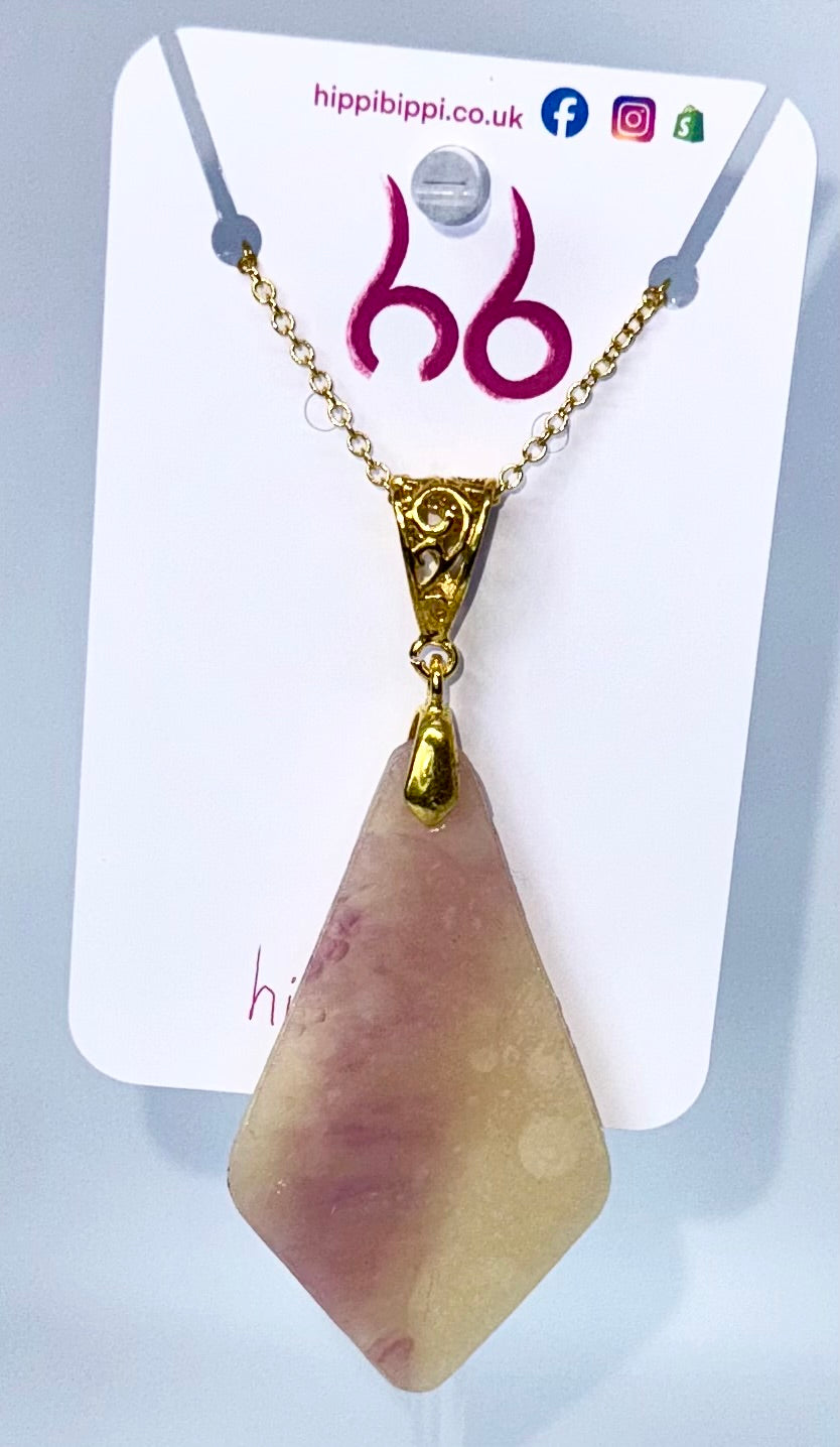 Purple  Drift Pendant
