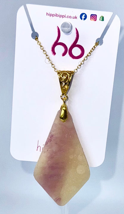 Purple  Drift Pendant