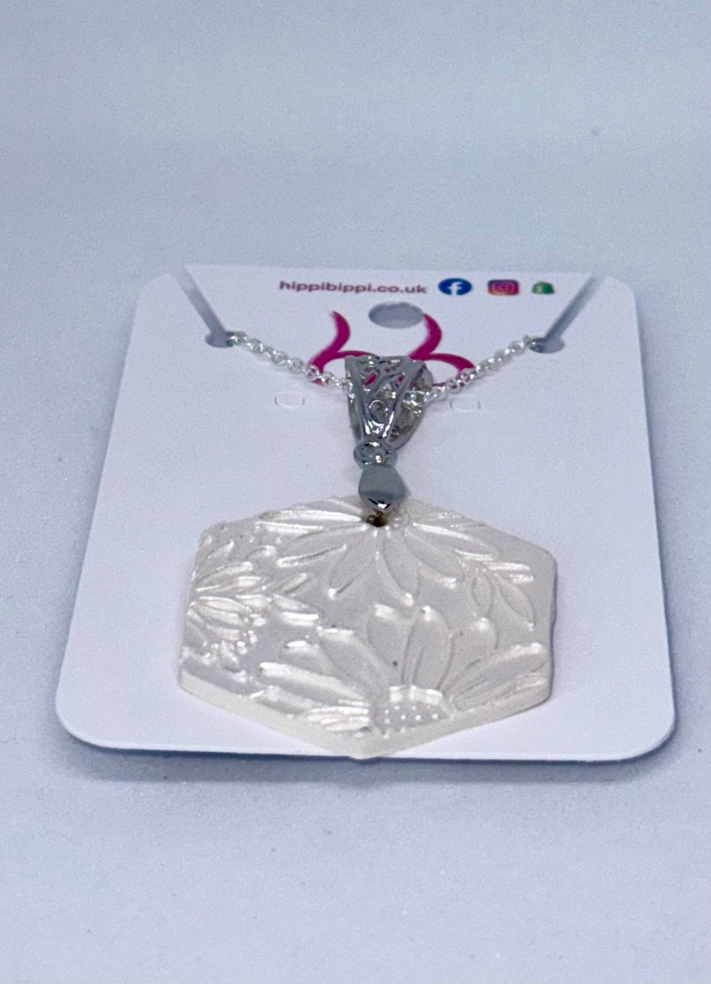 Bloom Hex Pendant