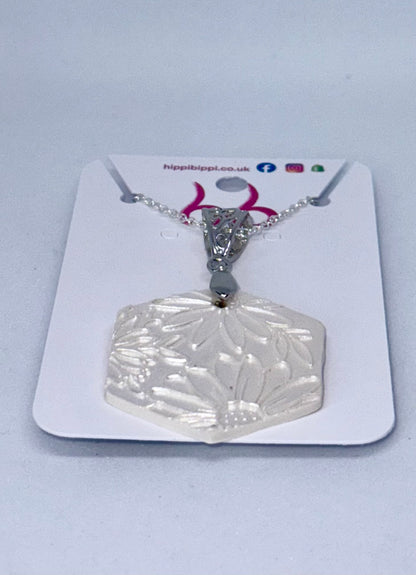 Bloom Hex Pendant