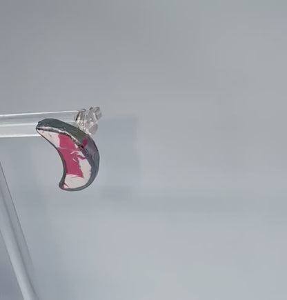 Candy Crescent Studs