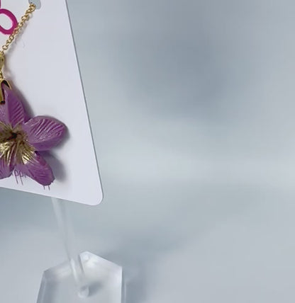 Orchid Whisper Pendant