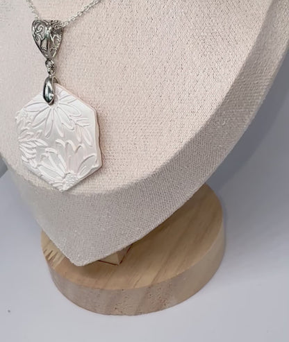 Bloom Hex Pendant