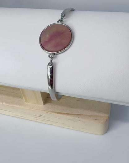 Blushstone Bangle