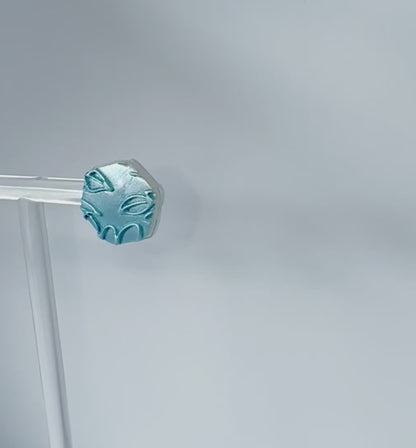 Blue Garden Studs